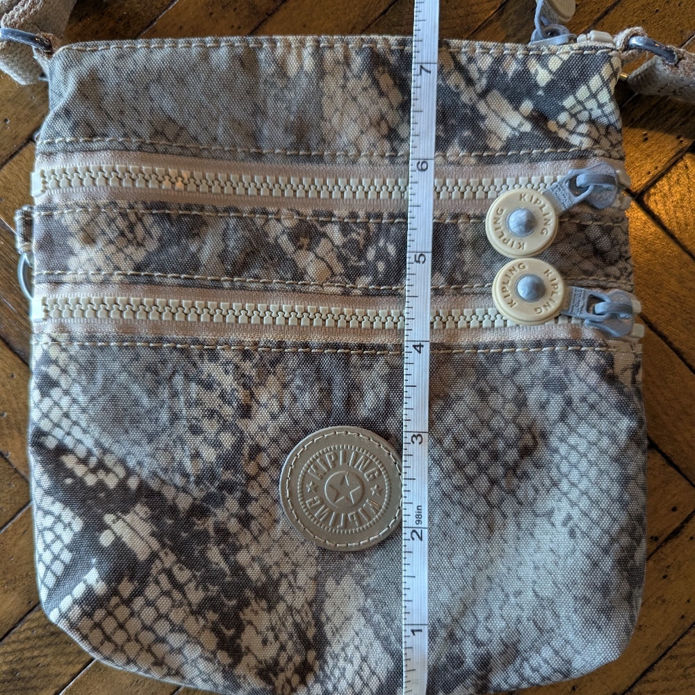 Kipling Snake Print Crossbody Bag